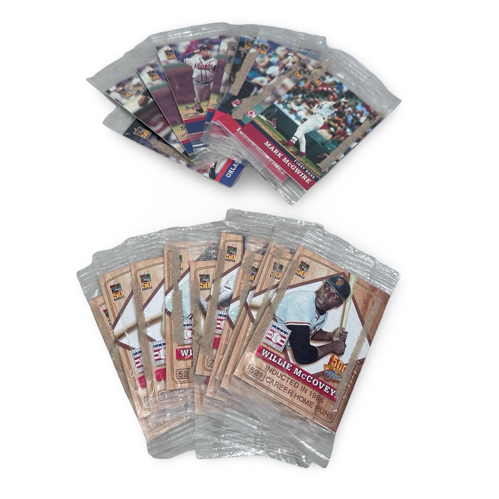 Lot of 20 2001 Post Cereal Baseball Cards Sealed Topps‎ Hall of Fame MLB Stars